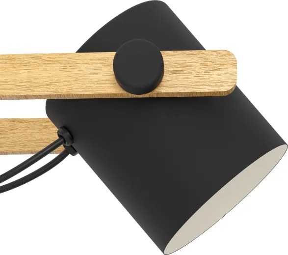 Eglo 43424 - Lustră pe cablu HORNWOOD 4xE27/28W/230V