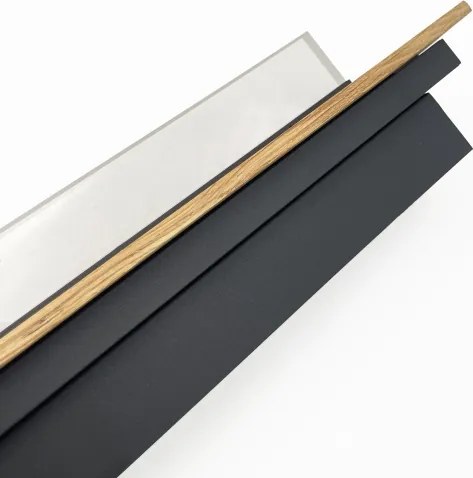 Brilagi - Plafonieră LED WOODY FLAT LED/25W/230V 118 cm stejar/negru