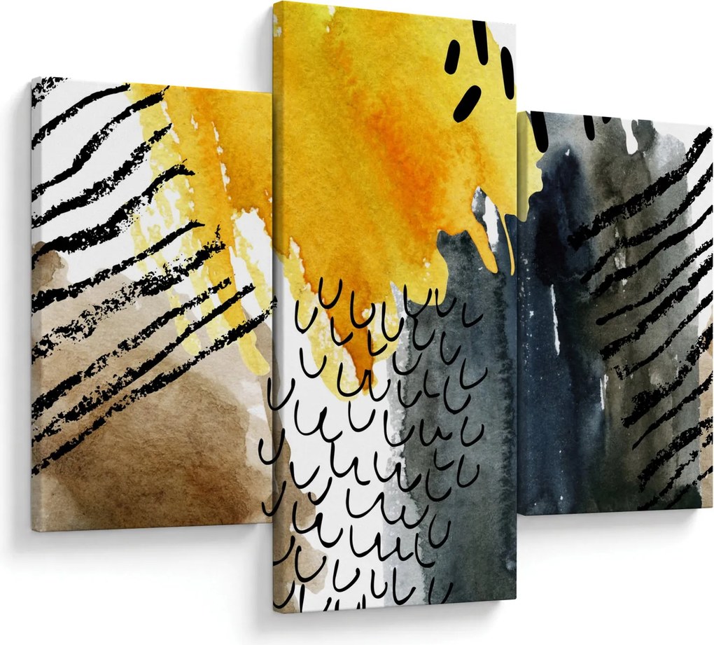 Tablou - Acuarelă abstractă (90x60 cm)