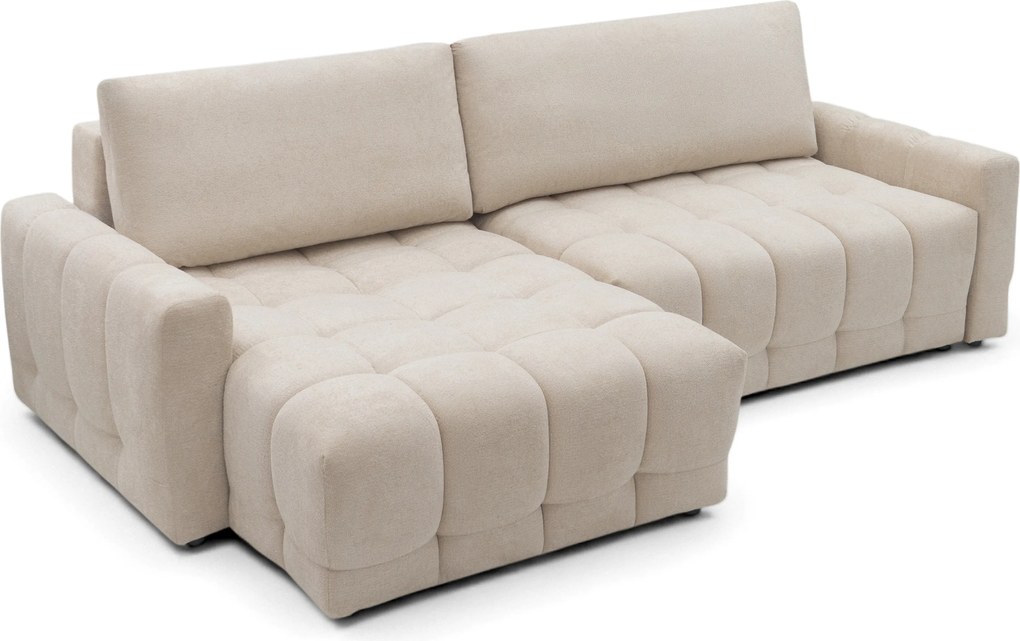 Colțar extensibil Sorenio stânga - Murano 833 țesătură bej