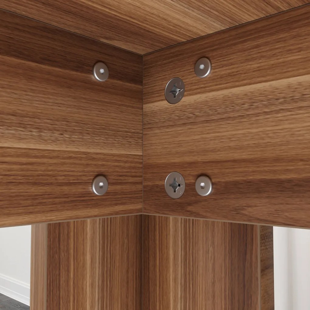 Masă de sufragerie Single Walnut