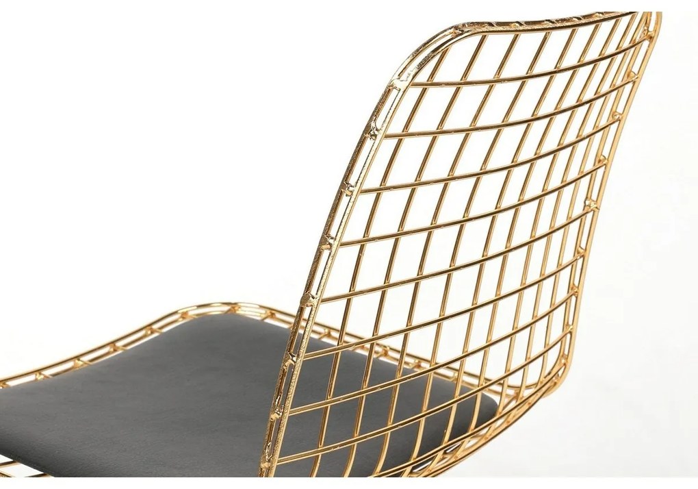 Set de scaune de sufragerie Tivoli Gold, 2 buc.