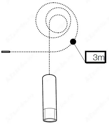 Azzardo AZ3457 - Suspensie ZIKO 1xG9/40W/230V