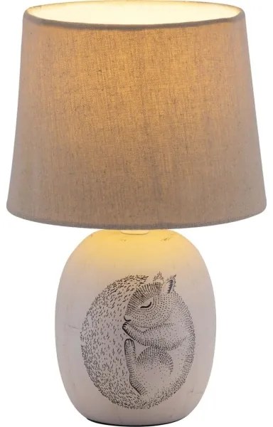 Rabalux 4605 - Lampă de masă copii DORKA 1xE14/40W/230V maro
