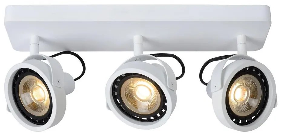 Spot LED dimabil Lucide 31931/36/31 TALA 3×GU10/12W/230V alb