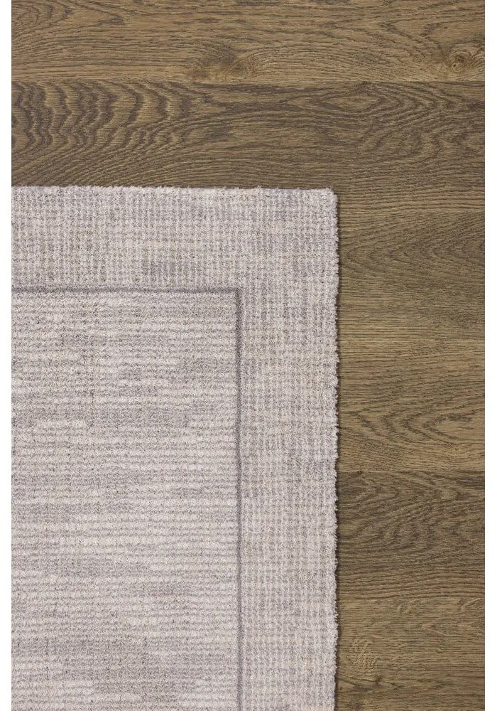 Covor bej din lână 200x300 cm Linea – Agnella