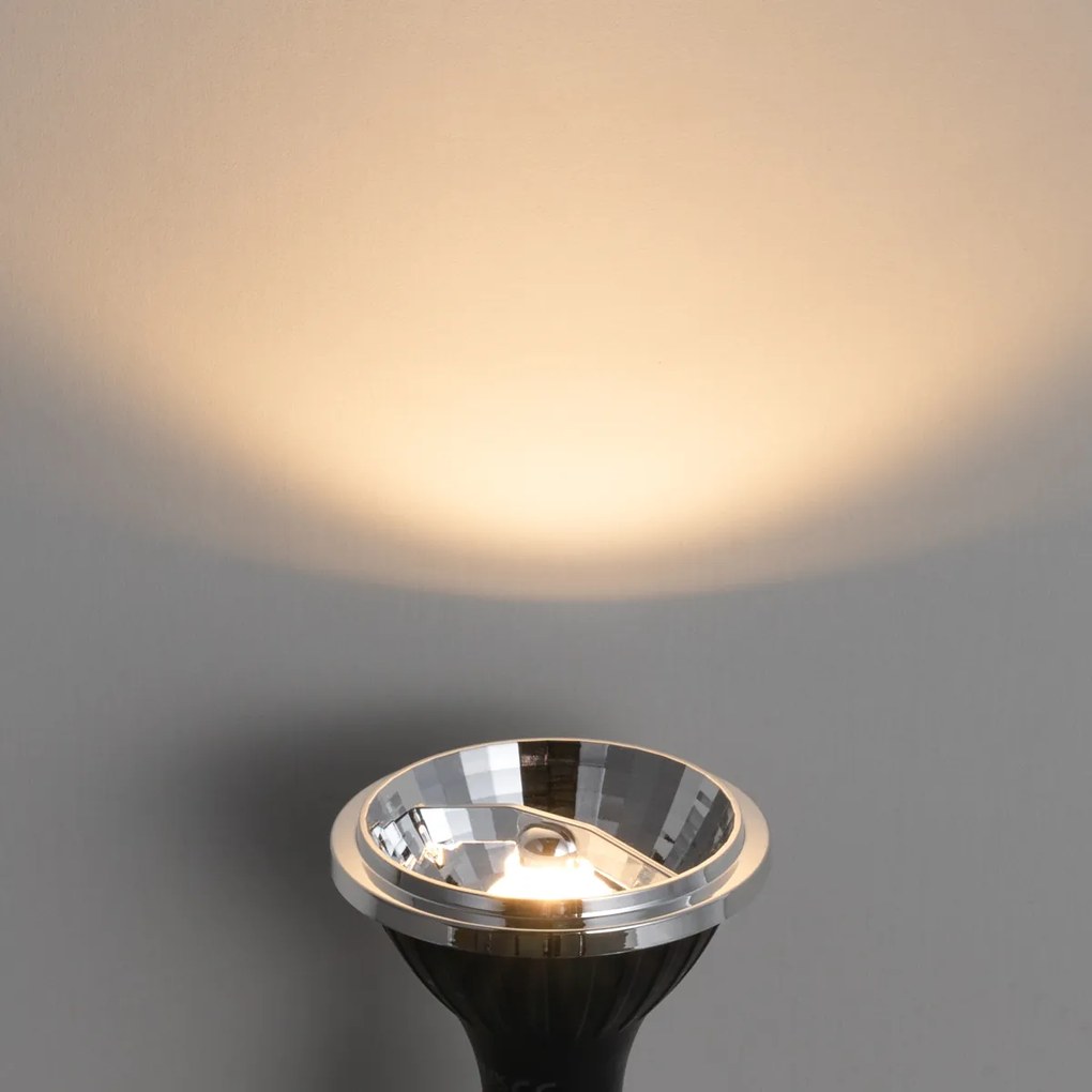 Set de 5 becuri LED GU10 cu 3 trepte de intensitate luminoasă, reglabile, 70 mm, 6,5 W, 600 lm, 2700 K