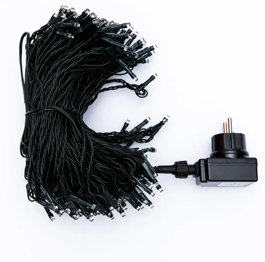 decoLED LED șirag luminos - 40 m, 200 LED alb cald