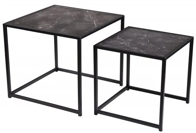 Set de 2 masute design industrial Slim Line