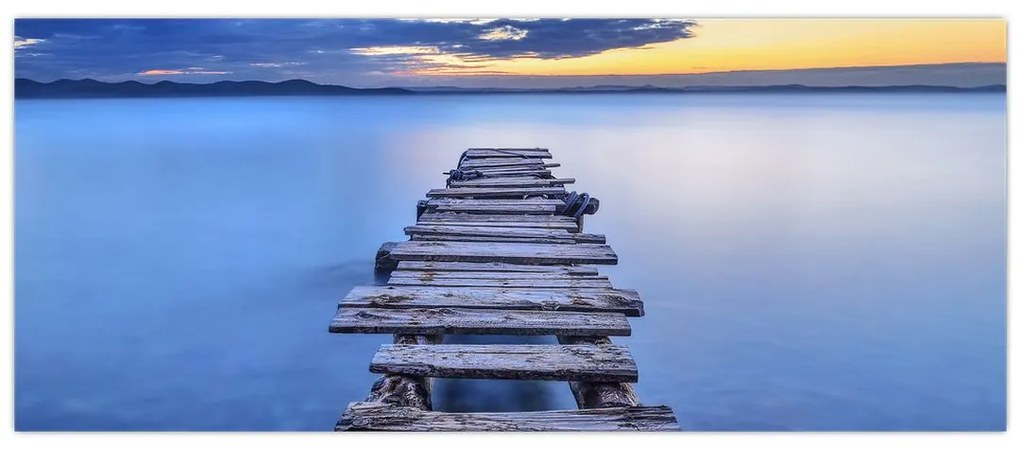 Tablou - Ponton, Zadar, Croația (120x50 cm)