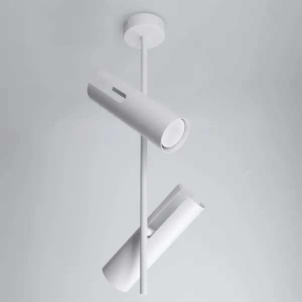 Brilagi - Lustru LED RGBW cu intensitate reglabilă pe tijă BRANCH, 2xGU10/6,5W/230V, alb