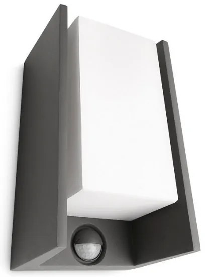 Aplică de exterior BRIDGE cu senzor 1xE27/15W/230V IP44 Philips