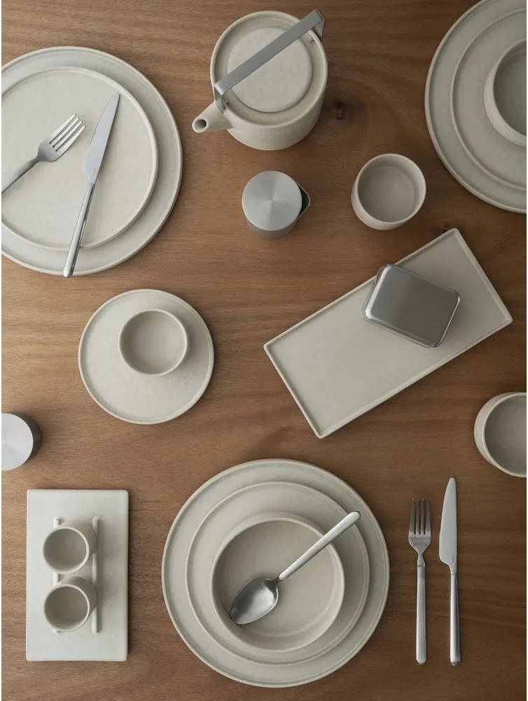 Ceainic crem cu filtru din gresie ceramică 1 l Makoto – Blomus