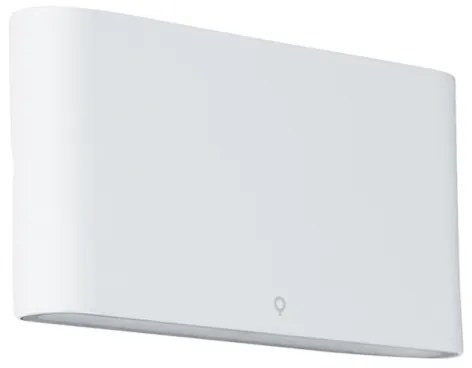 Lampă de perete modernă de exterior albă 17,5 cm, inclusiv LED IP65 - Batt
