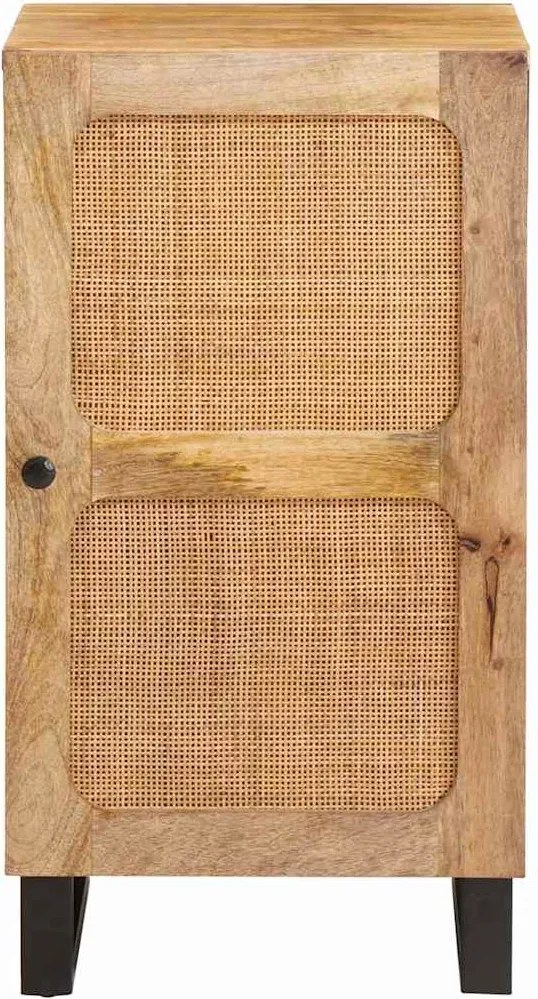 vidaXL Bufet cu depozitare Maro 40 x 33 x 75 cm Lemn de mango solid