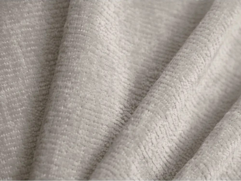 Pat matrimonial crem tapițat cu spațiu de depozitare cu somieră 200x200 cm Ovalo – Micadoni