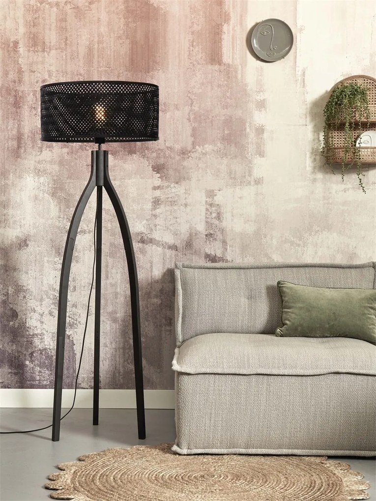 Lampadar eco din bambus Java 3-legs bl/50x22, bl