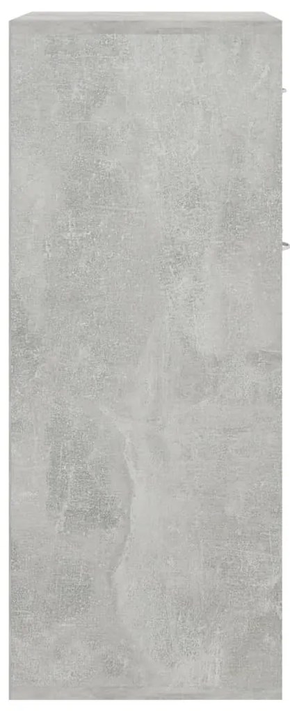 Servanta, gri beton, 60x30x75 cm, PAL 1, Gri beton