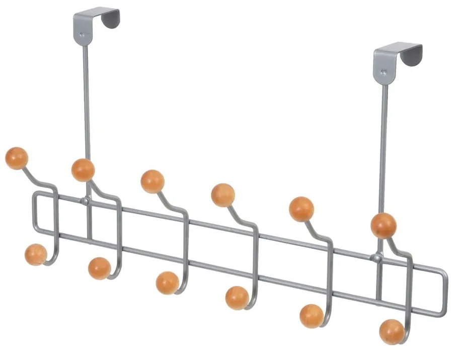 Cuier pentru usă cu 12 cârlige Compactor Billy