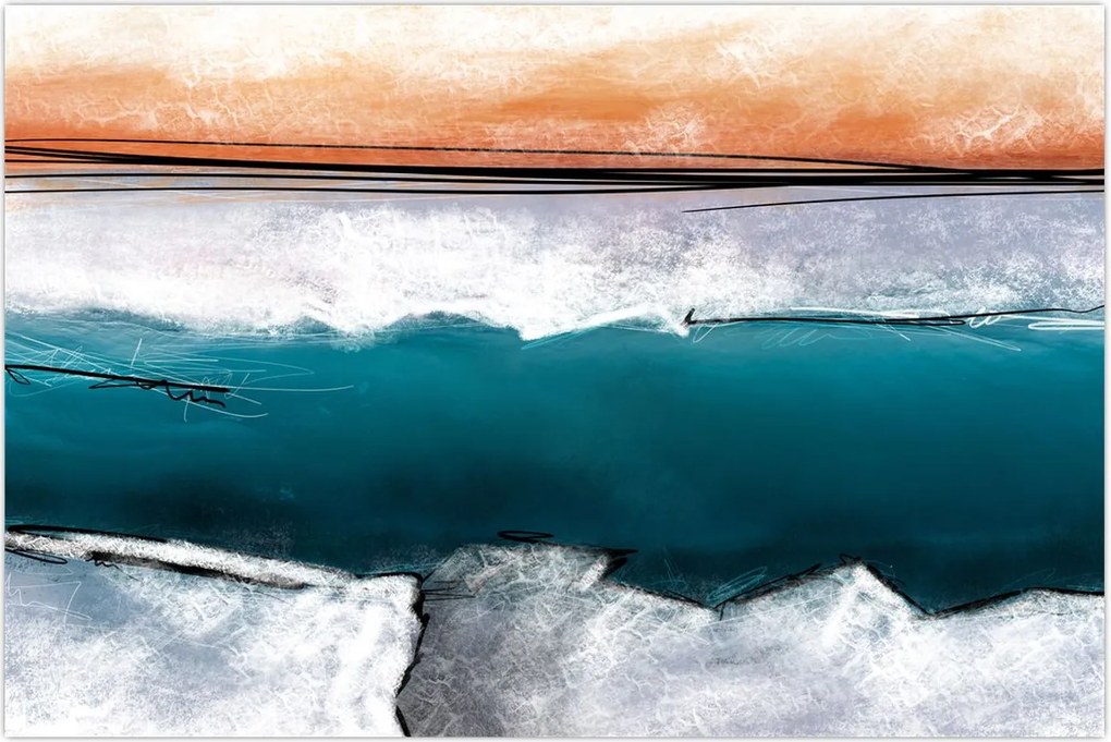 Tablou - Abstracție (90x60 cm)