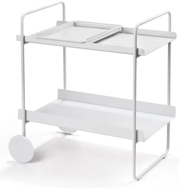 Măsuță de servire cu roți din metal 40.5x61 cm A-Cocktail – Zone