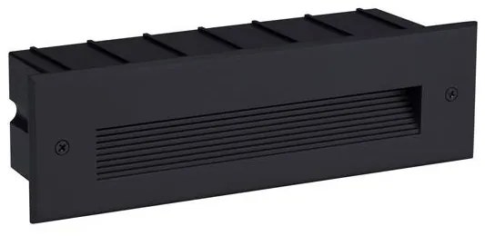 Spot LED incastrabil exterior, ambiental, IP65, POLKA negru