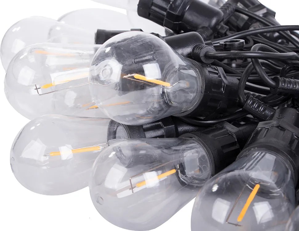 Girlanda luminoasa de gradina LED LUCENT, 20 m