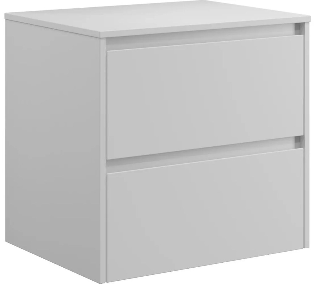 Dulap pentru lavoar TRONDHEIM, 60 cm, alb