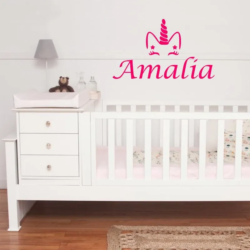 Sticker perete personalizat My Name Girl 5