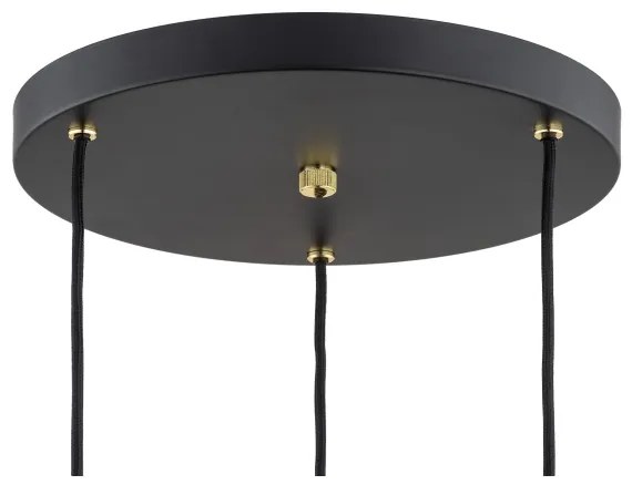 Lustră pe cablu OAKLAND 3xG9/6W/230V neagră Argon 6105