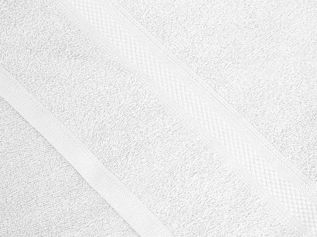 Prosop CLARYSSE ELEGANCE 60x110 cm alb, 100% bumbac