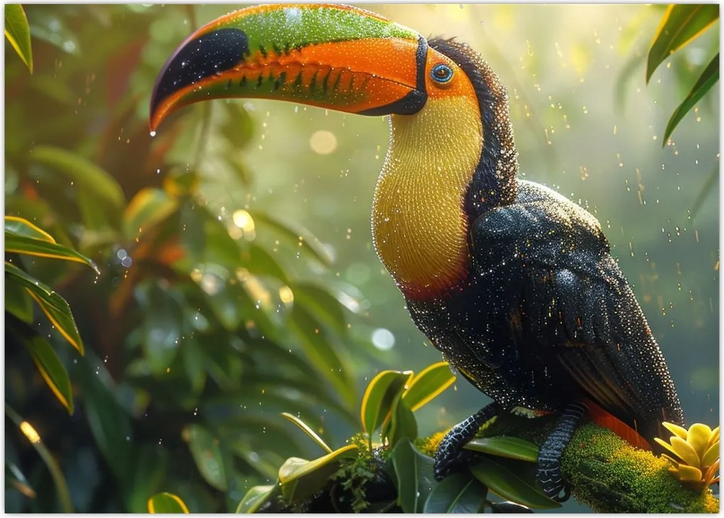 Tablou - Tukan (70x50 cm)