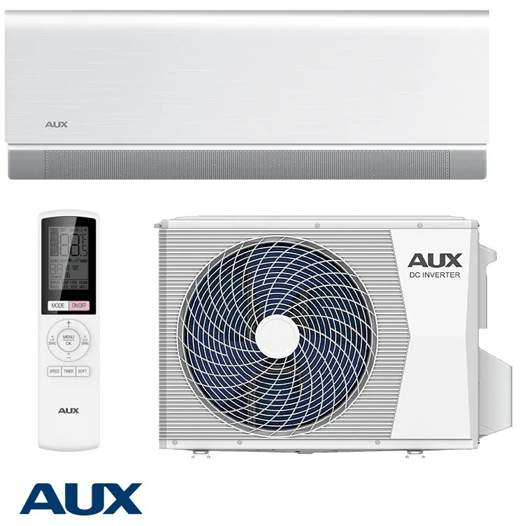 Aparat de aer condiționat inverter AUX C Comfort ASW-H24F4A4/CAR3DI-C8, 24 000BTU, 41 m², A+++/A++, R-32, Alb