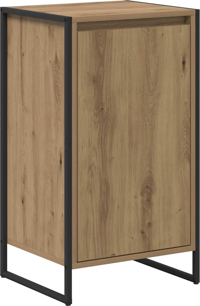 vidaXL Bufet Stejar artizanal 43 x 36 x 75,5 cm Lemn compozit