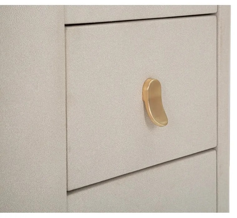 Masă consolă bej-auriu 40x120 cm Beauty – Mauro Ferretti