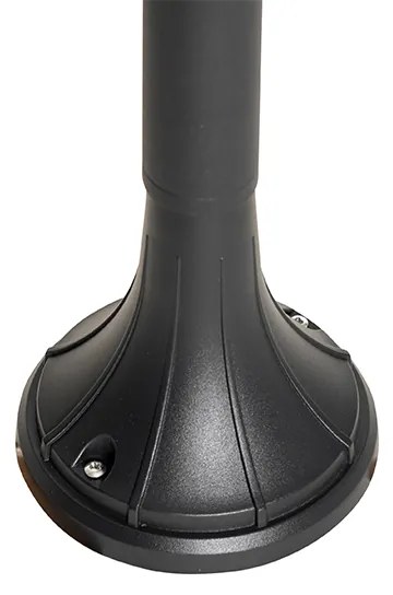 Lanternă clasică de exterior neagră 125 cm IP44 - Daphne