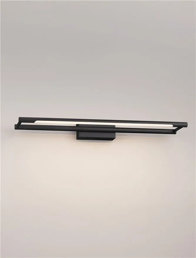 Aplica de perete LED stil minimalist OLAS negru