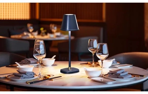 Lampă LED reîncărcabilă dimabilă de masă Retlux LED/3W/1800 mAh albastru închis