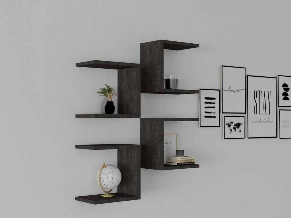 Set 4buc. rafturi Donete (antracit) . 1095818