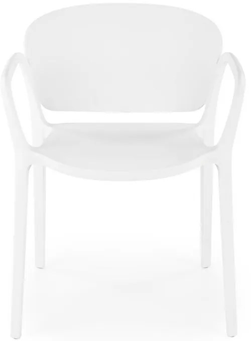 Scaun de bucaterie Layne, alb