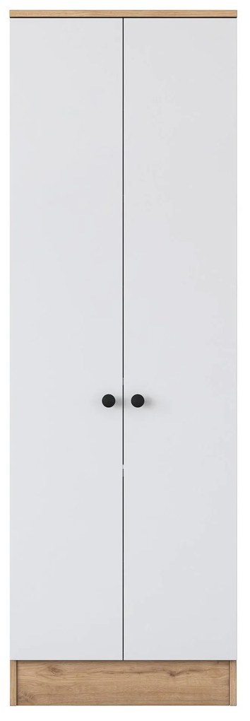Dulap cu rafturi Pixie 13 (nuc + alb). 1102447