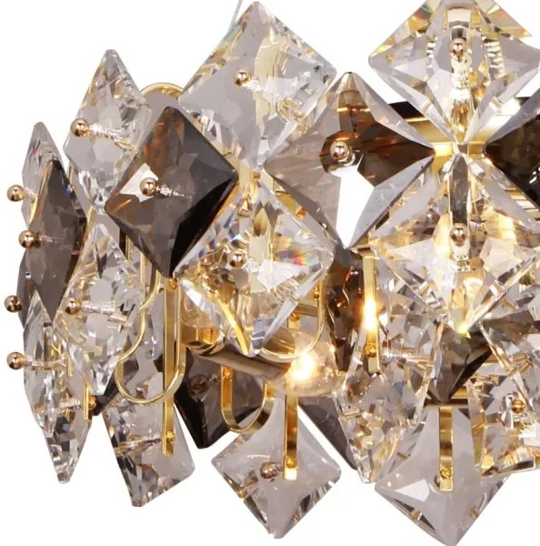 Lustră pe cablu Zuma Line 9864-500 TIARA 6xE14/40W/230V auriu