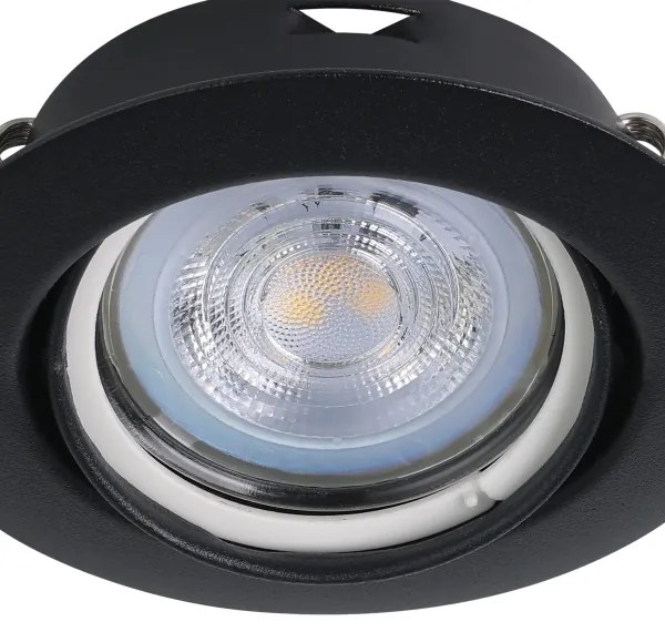 SET 3x corp de iluminat LED încastrat Eglo 901755 FAVAZZINA 1xGU10/4W/230V negru