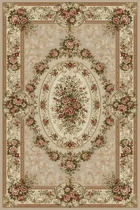 Covor Baroc 1529 Bej Selectează mărime: 080 X 150