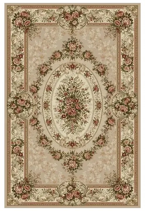 Covor Baroc 1529 Bej Selectează mărime: 100 X 200