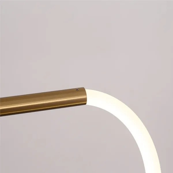 Candelabru LED suspendat pe cablu MELECA LED/36W/230V 3000/4000/6000K 160 cm auriu