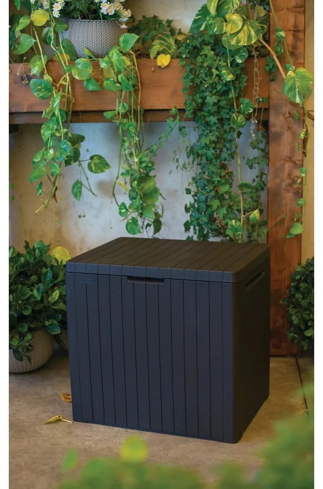 Cutie de depozitare pentru grădină gri City – Keter