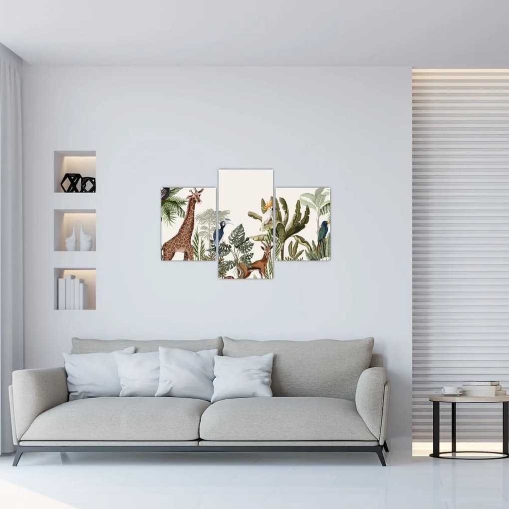 Tablou - Locuitorii africii (90x60 cm)