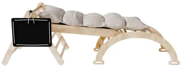 Juskys Set de cățărare pentru copii Movario 4 în 1