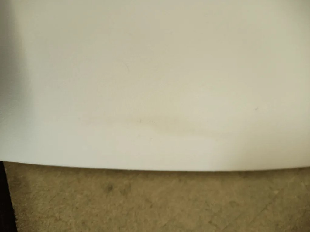OFERTA Scaun de masa OSAKA din plastic, alb, calitatea II